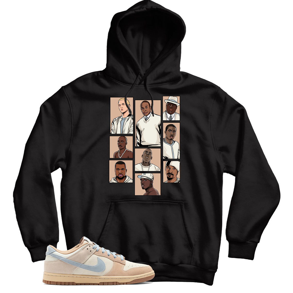 Dunk Low Sanddrift Armory Blue hoodie