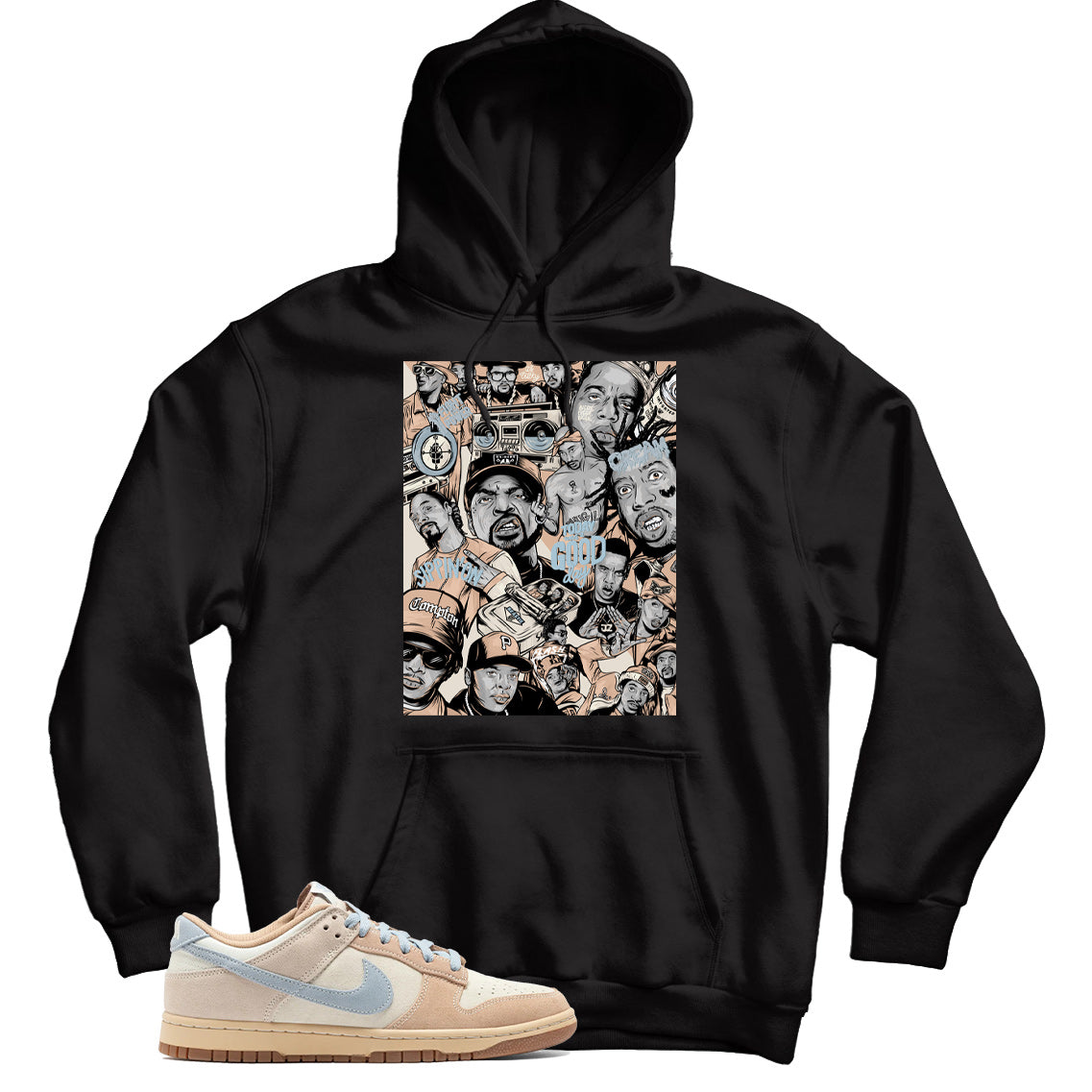 Dunk Low Sanddrift Armory Blue hoodie