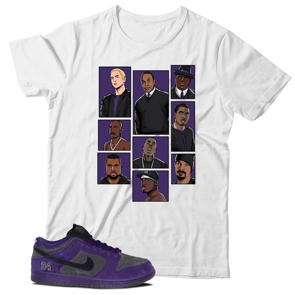 Dunk Low Supreme Ink shirt