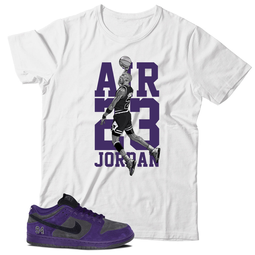 Dunk Low Supreme Ink shirt