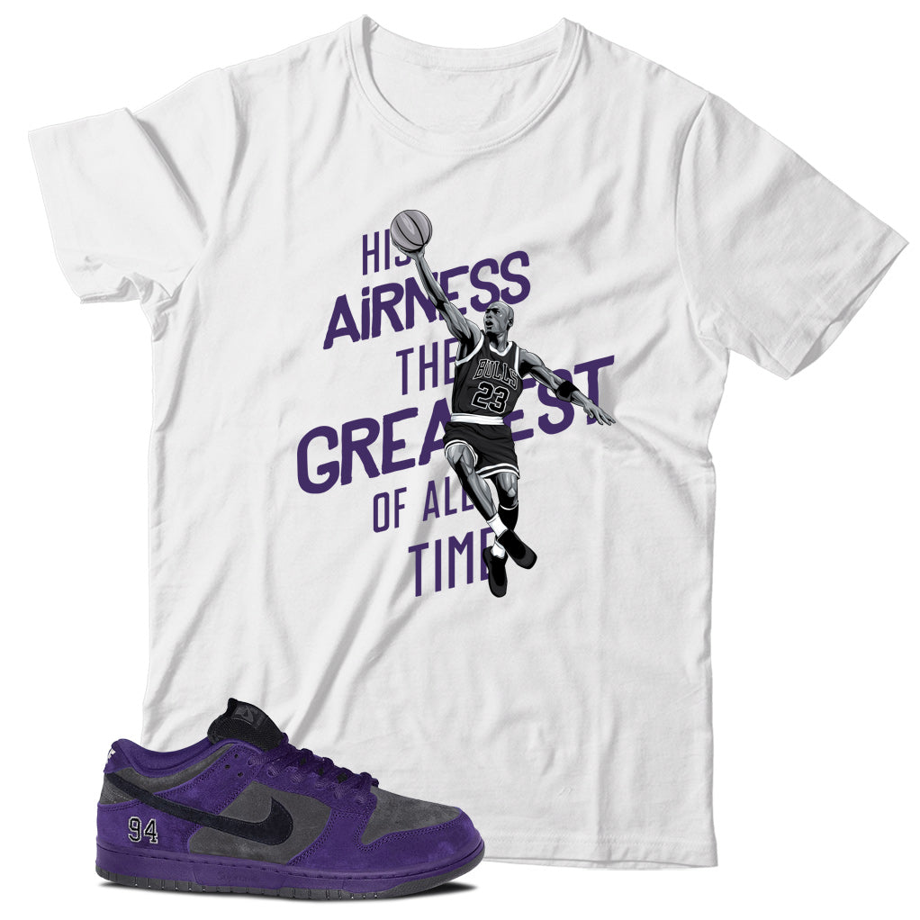 Shirt Match Dunk Low Supreme Ink