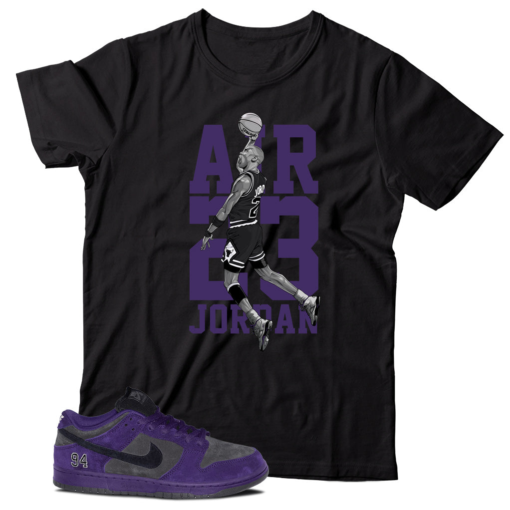 Dunk Low Supreme Ink shirt