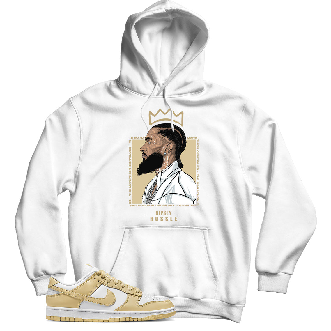 Dunk Low Team Gold hoodie