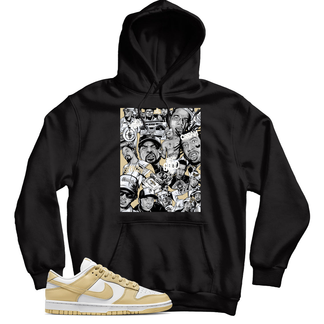 Dunk Low Team Gold hoodie