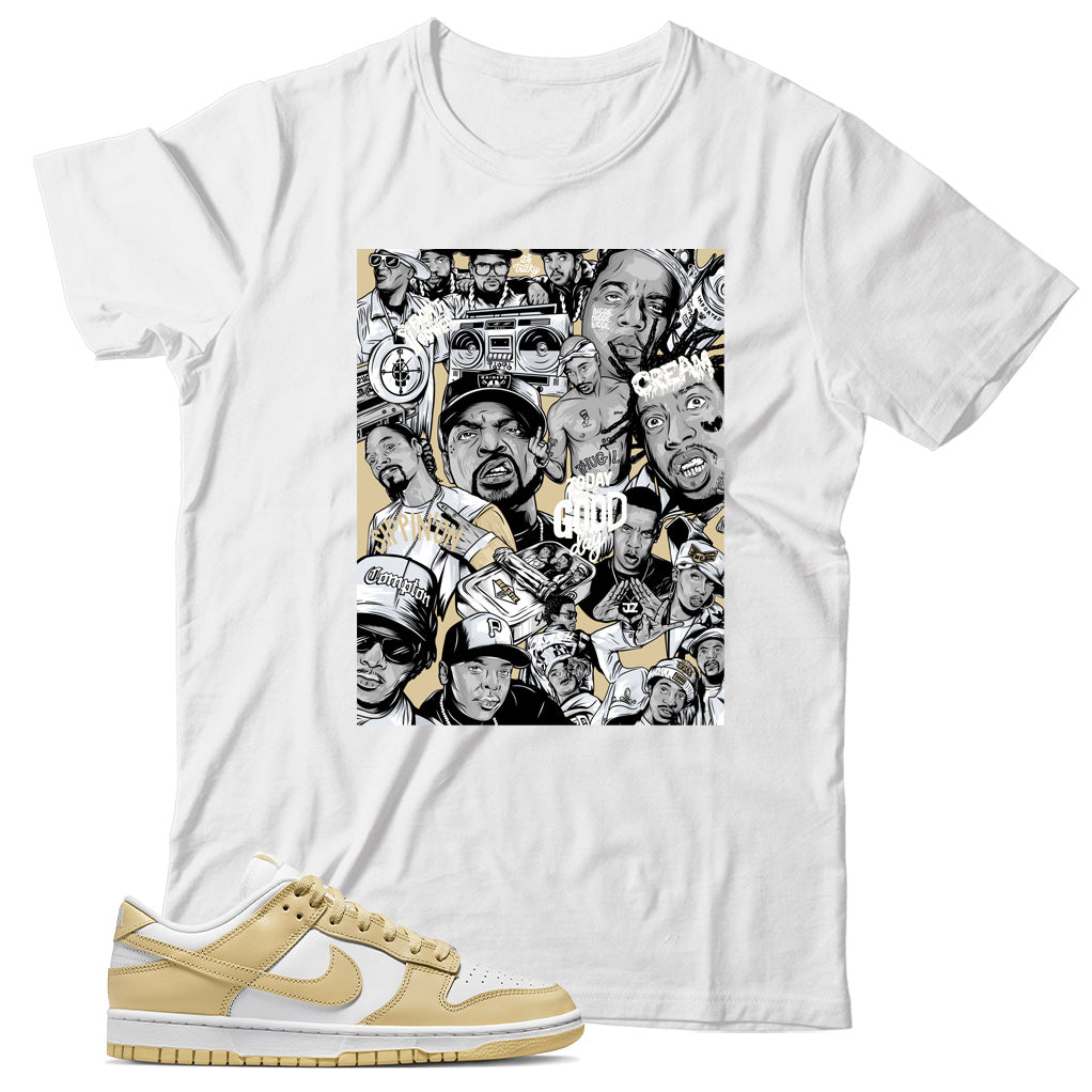 Dunk Low Team Gold shirt