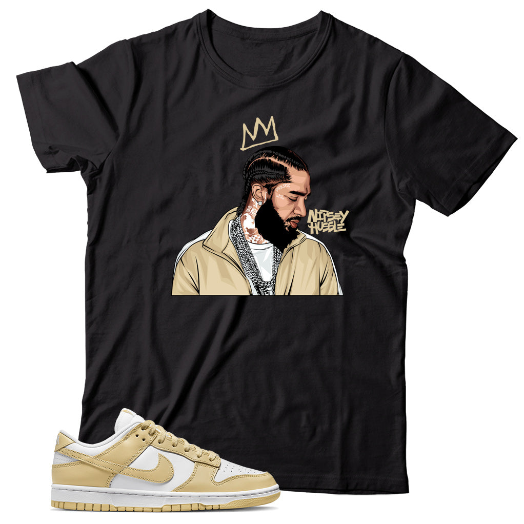 Dunk Low Team Gold shirt