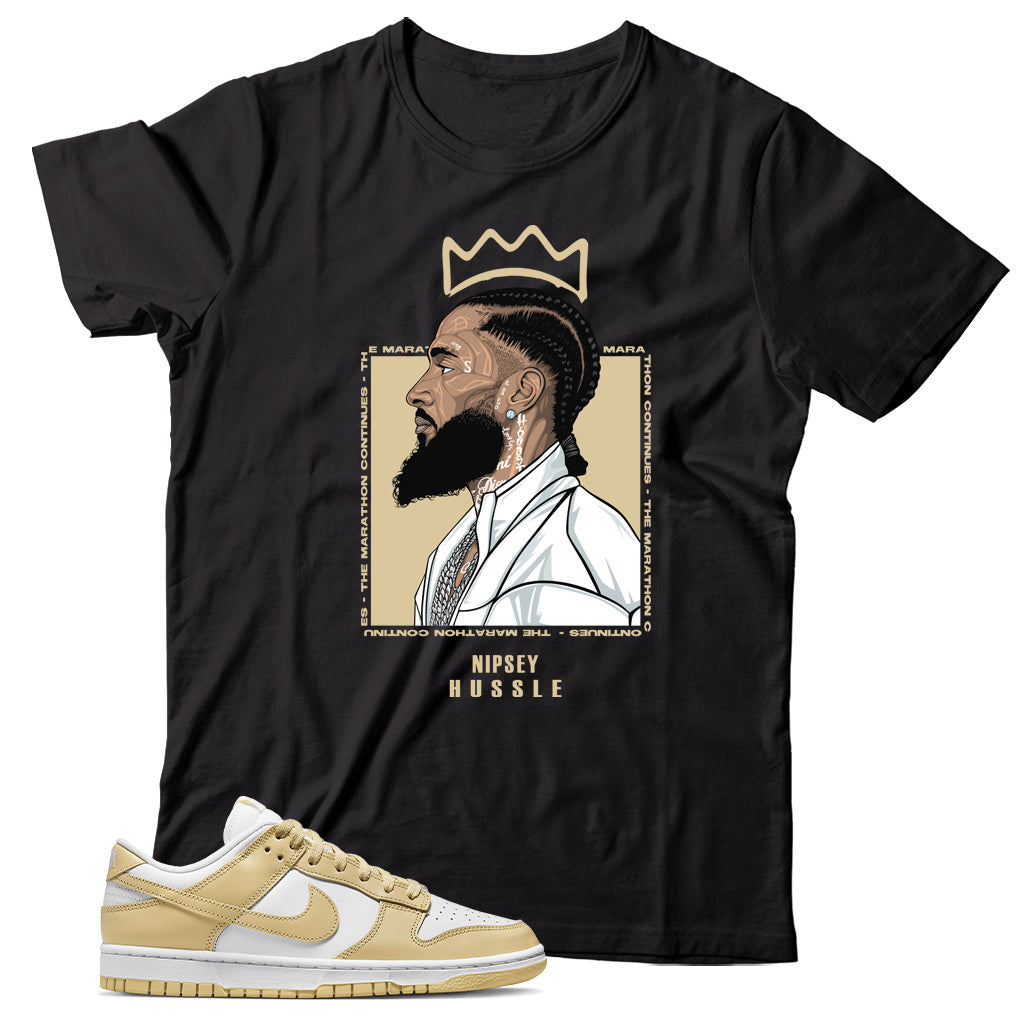 Dunk Low Team Gold shirt