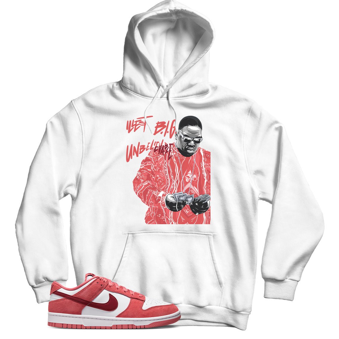 Dunk Low Valentine's Day hoodie