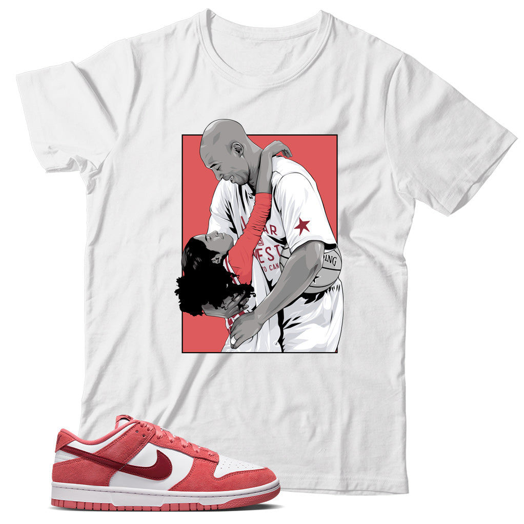 Dunk Low Valentine's Day shirt