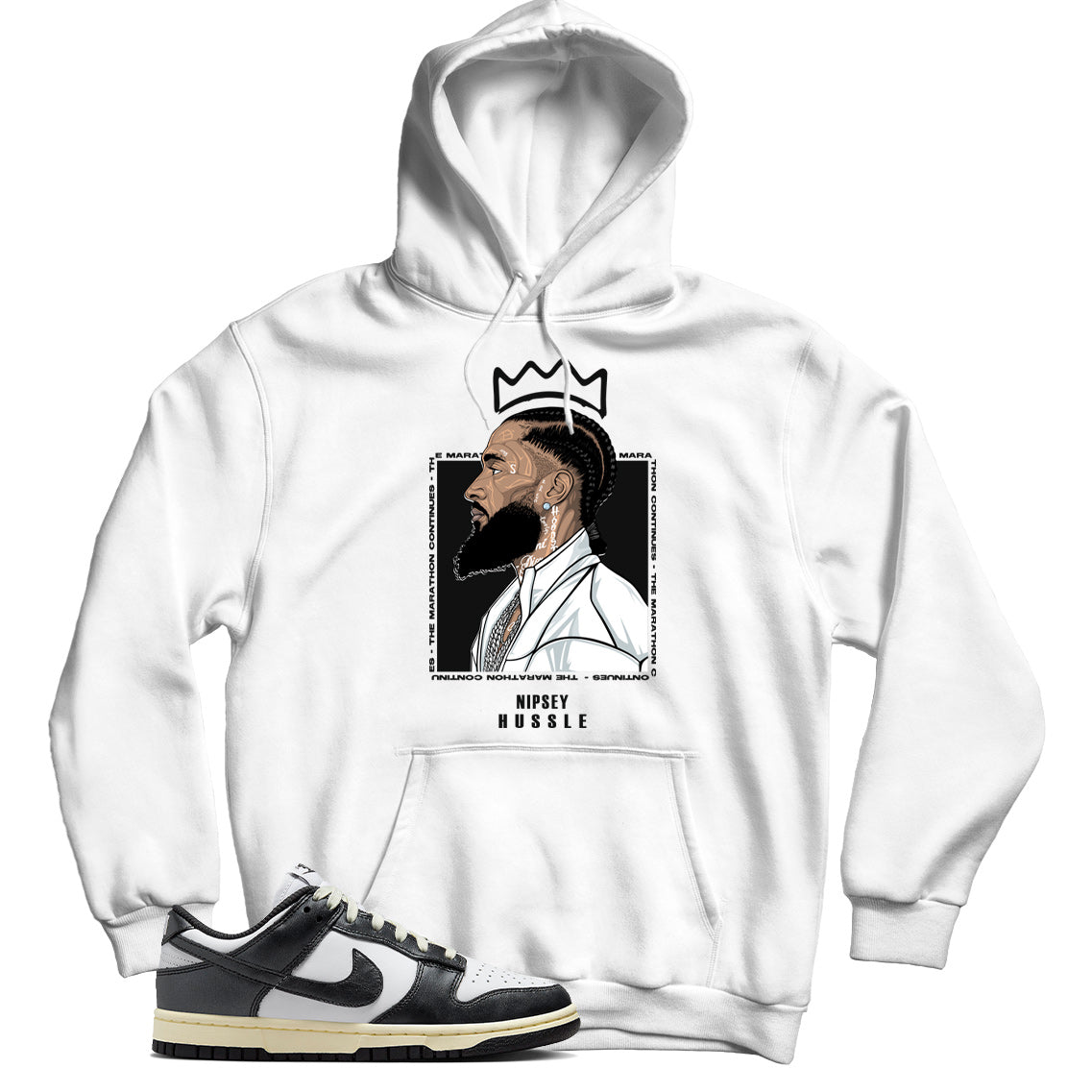 Dunk Low Vintage Panda hoodie