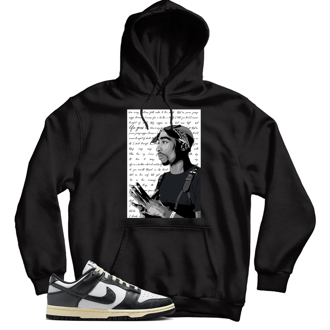 Dunk Low Vintage Panda hoodie