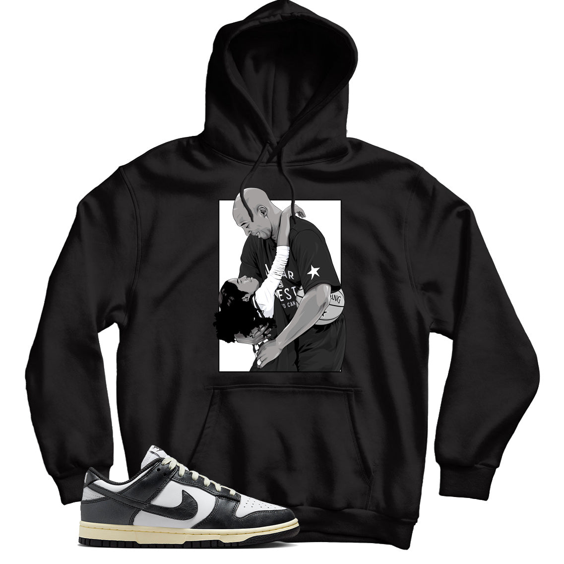 Dunk Low Vintage Panda hoodie