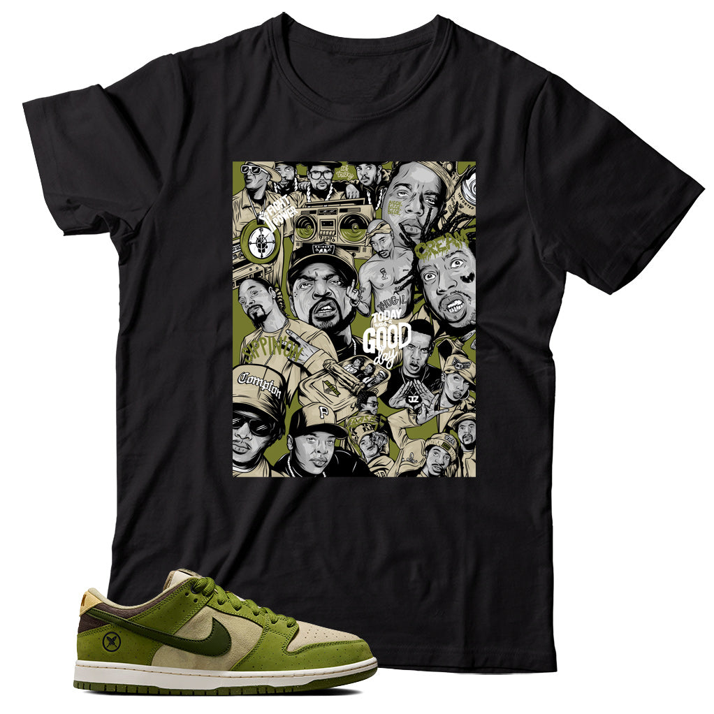 Dunk Low Yuto Horigome Matcha shirt