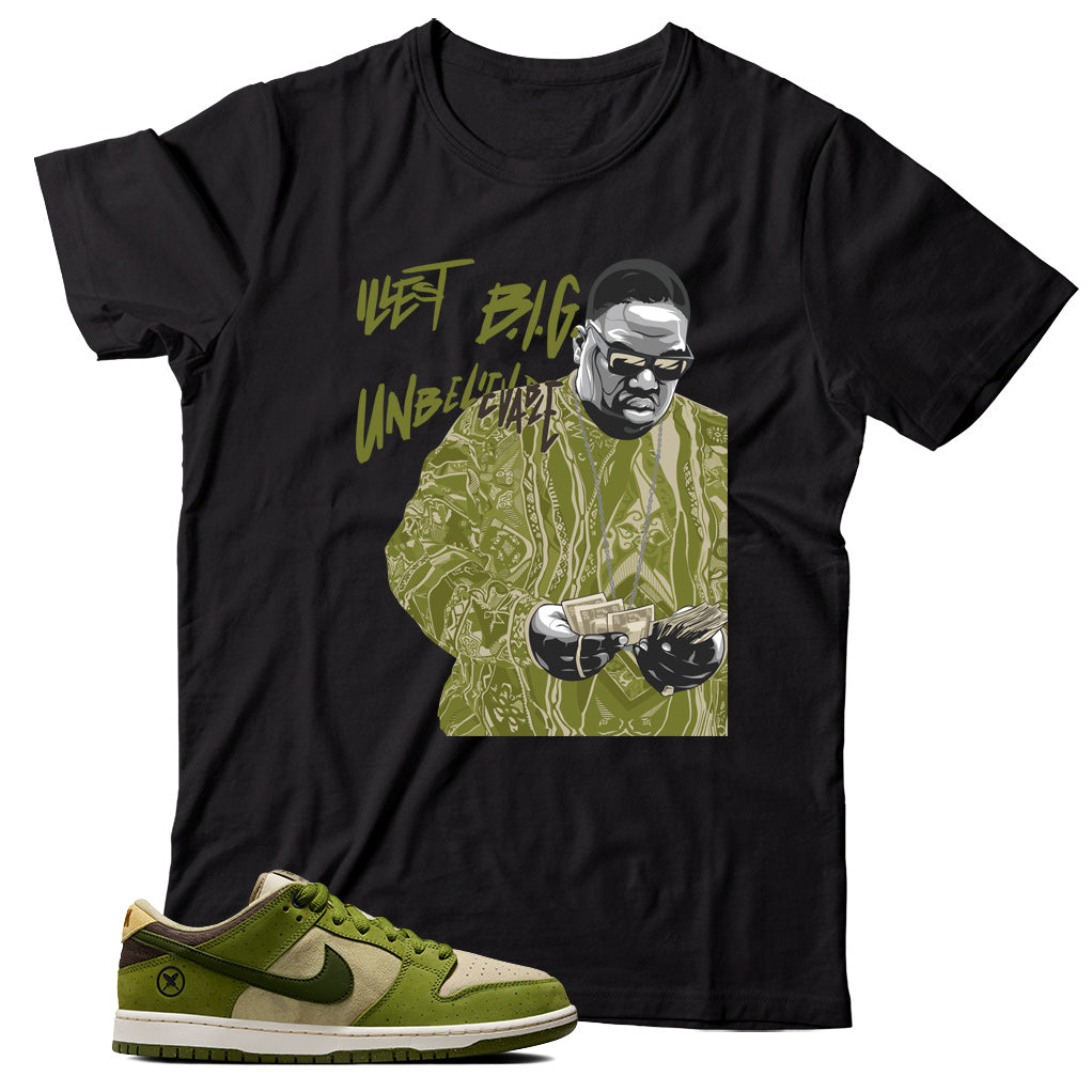 Dunk Low Yuto Horigome Matcha shirt