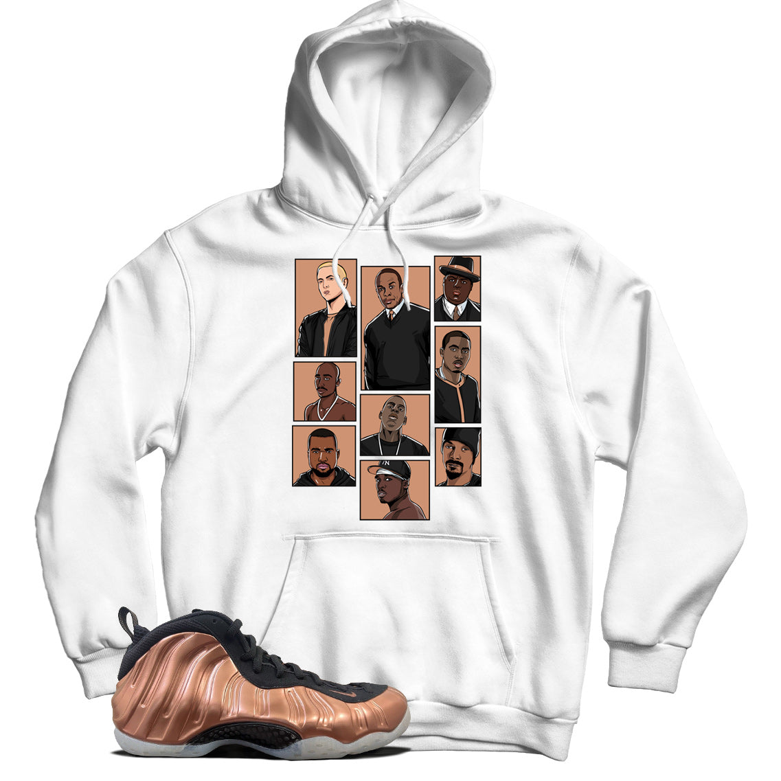 Air Foamposite One Copper hoodie