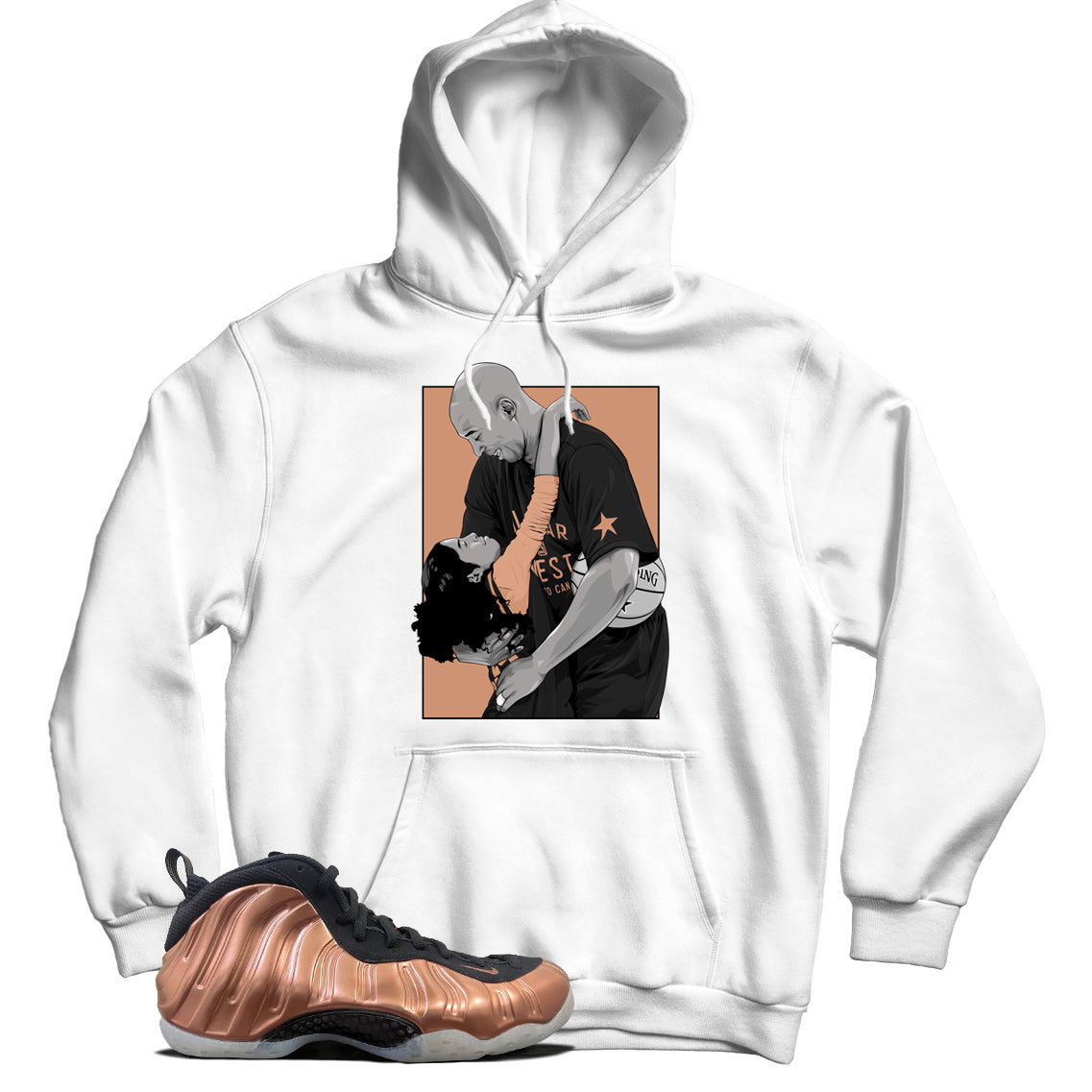 Air Foamposite One Copper hoodie