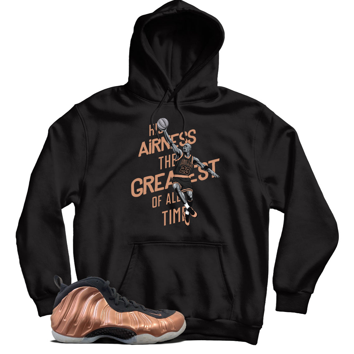 Air Foamposite One Copper hoodie