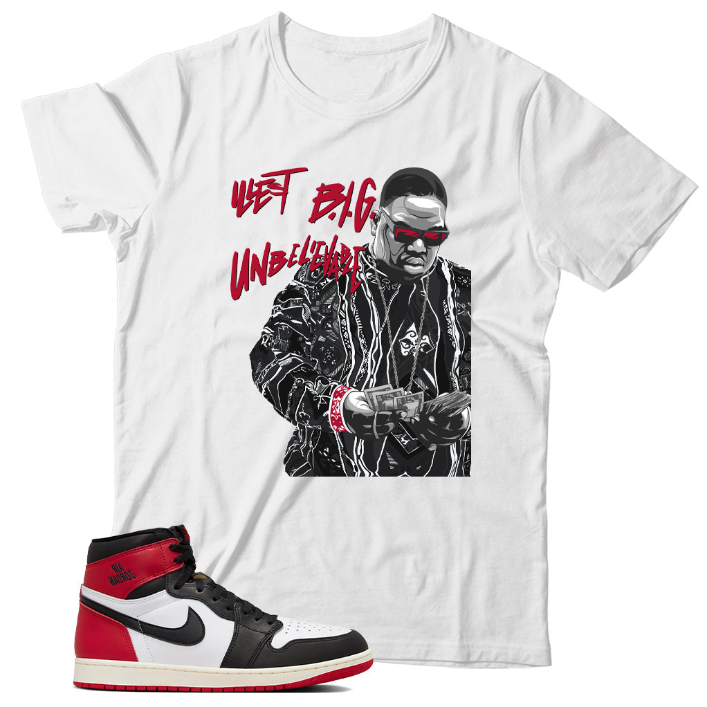 Jordan 1 Black Toe Reimagined shirt