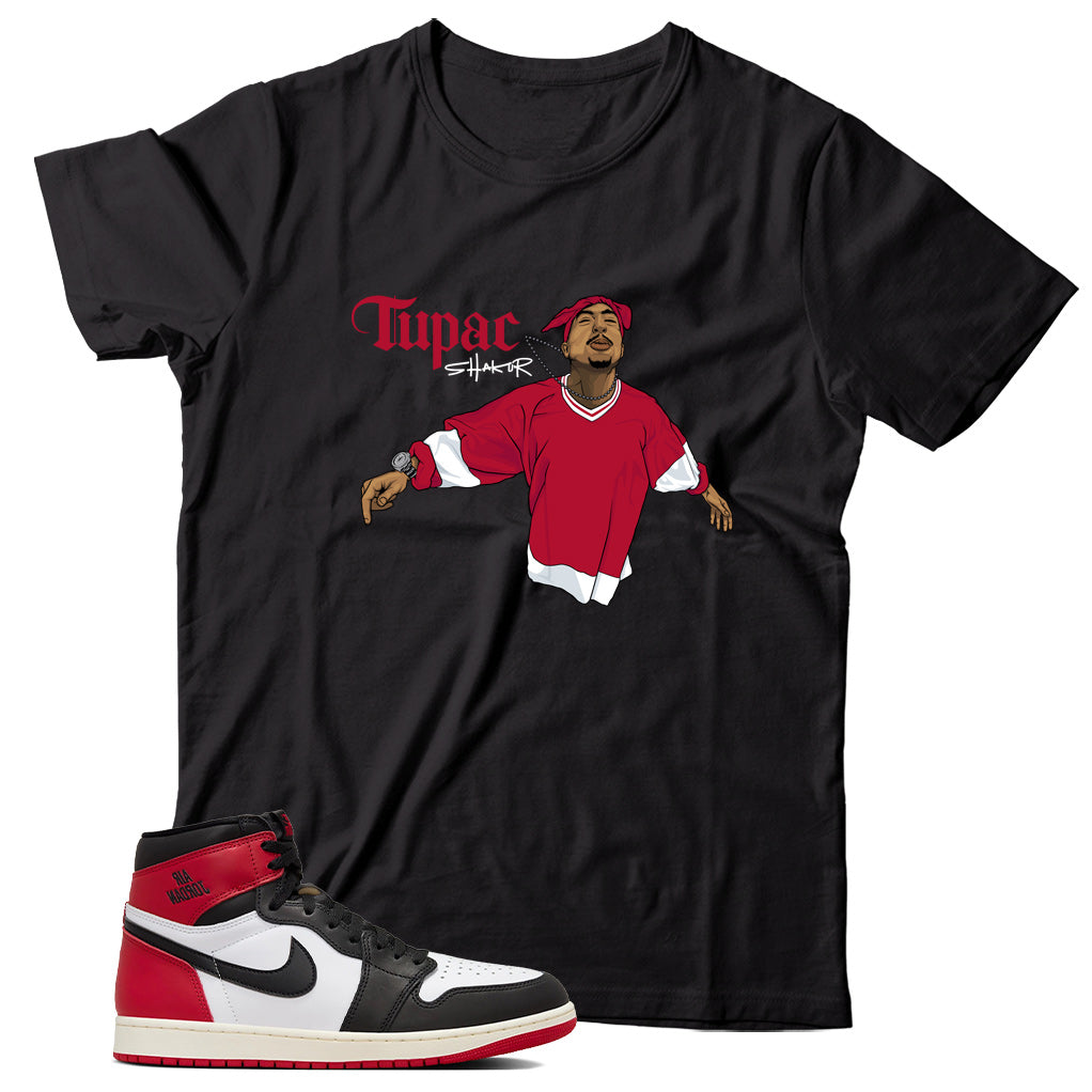 Jordan 1 Black Toe Reimagined shirt