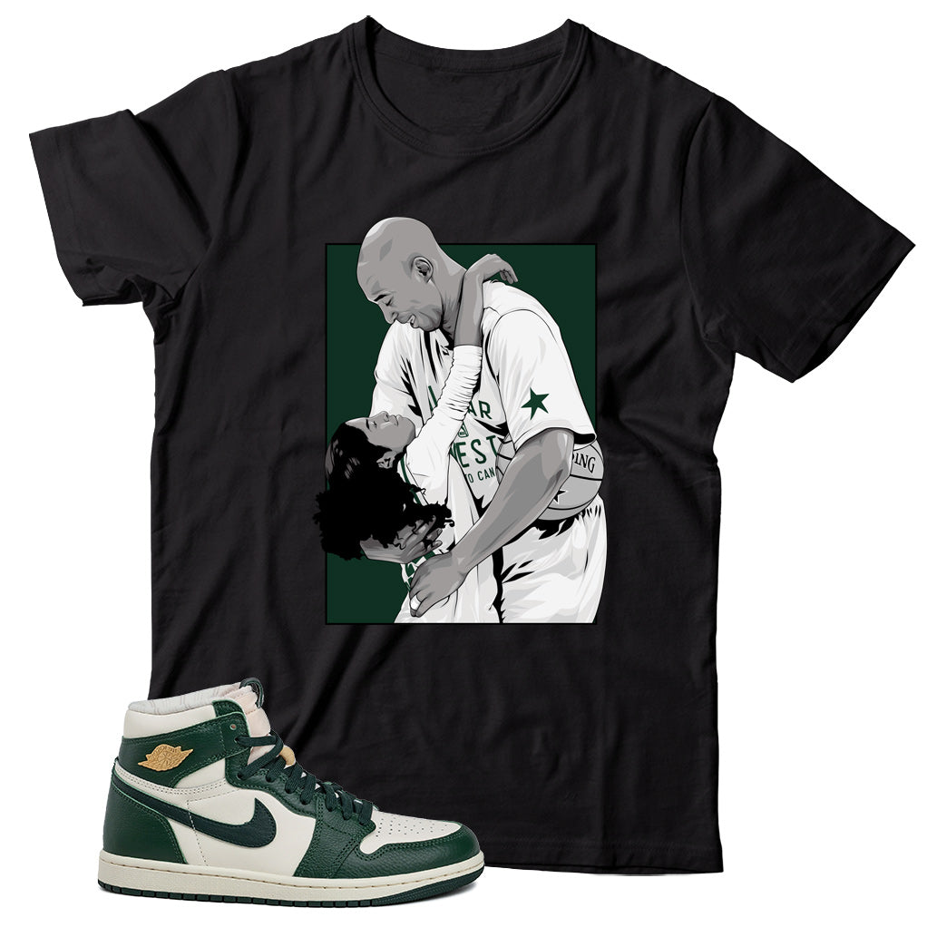 KB T-Shirt Match Jordan 1 Fir Pro Green