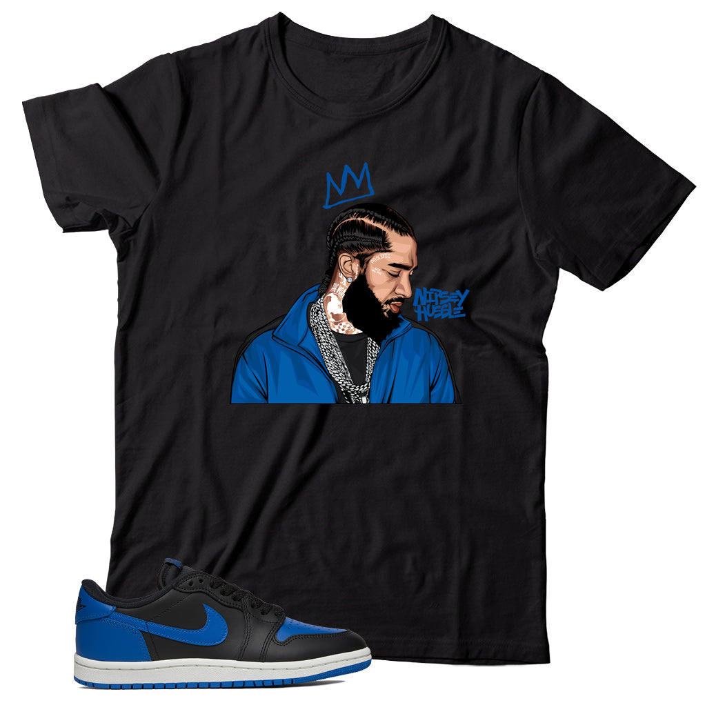 Jordan 1 Low 85 Royal shirt