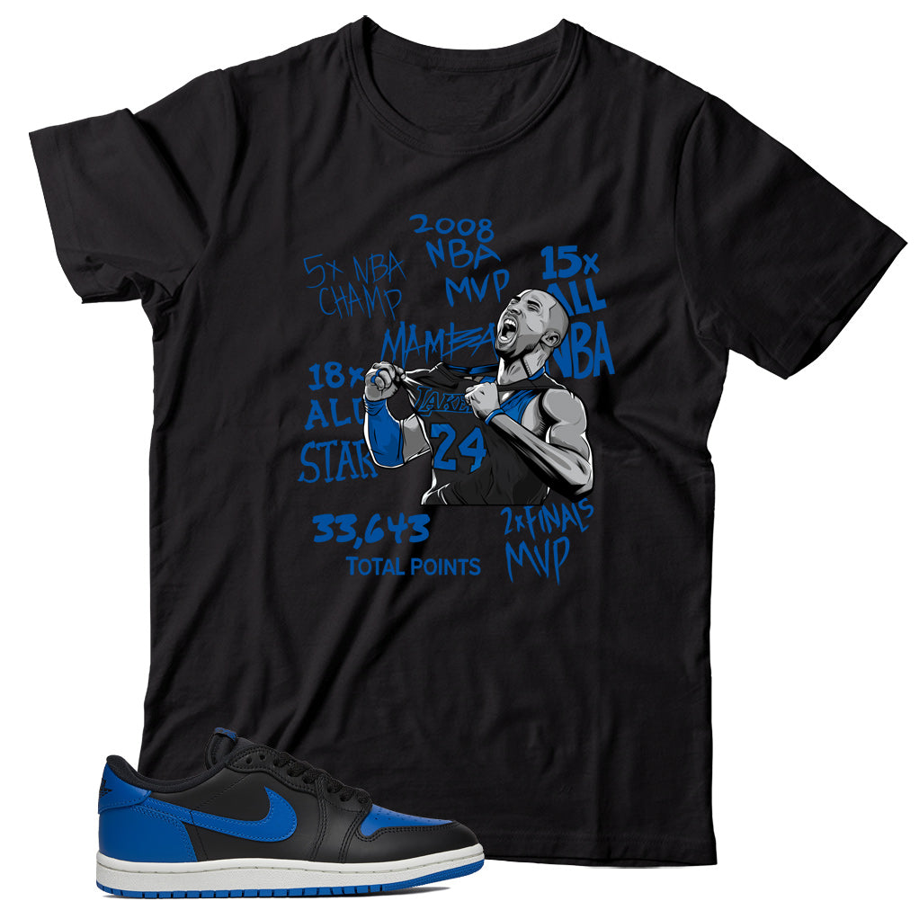 Jordan 1 Low 85 Royal shirt
