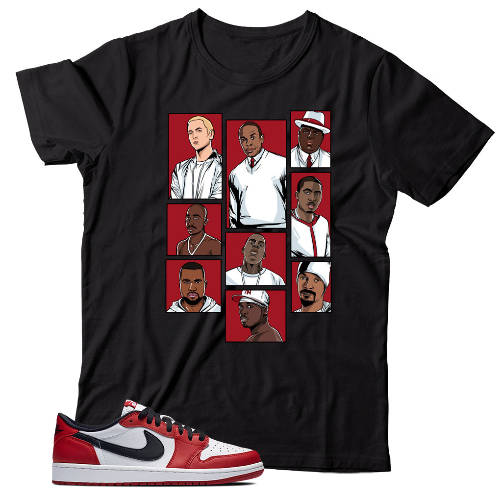Jordan 1 Low Chicago shirt
