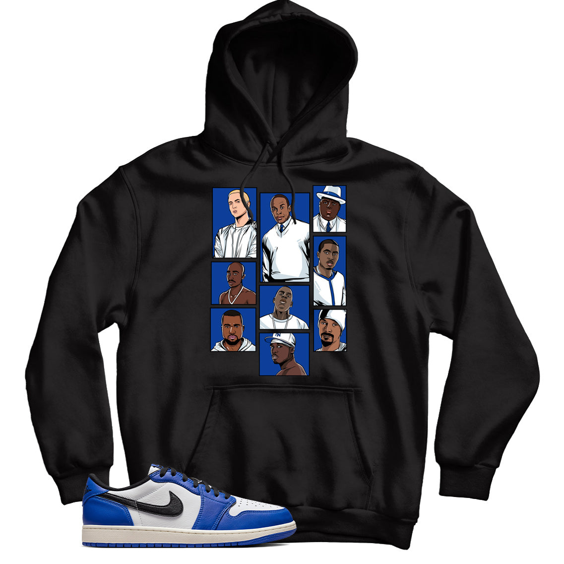Jordan 1 Low Game Royal hoodie
