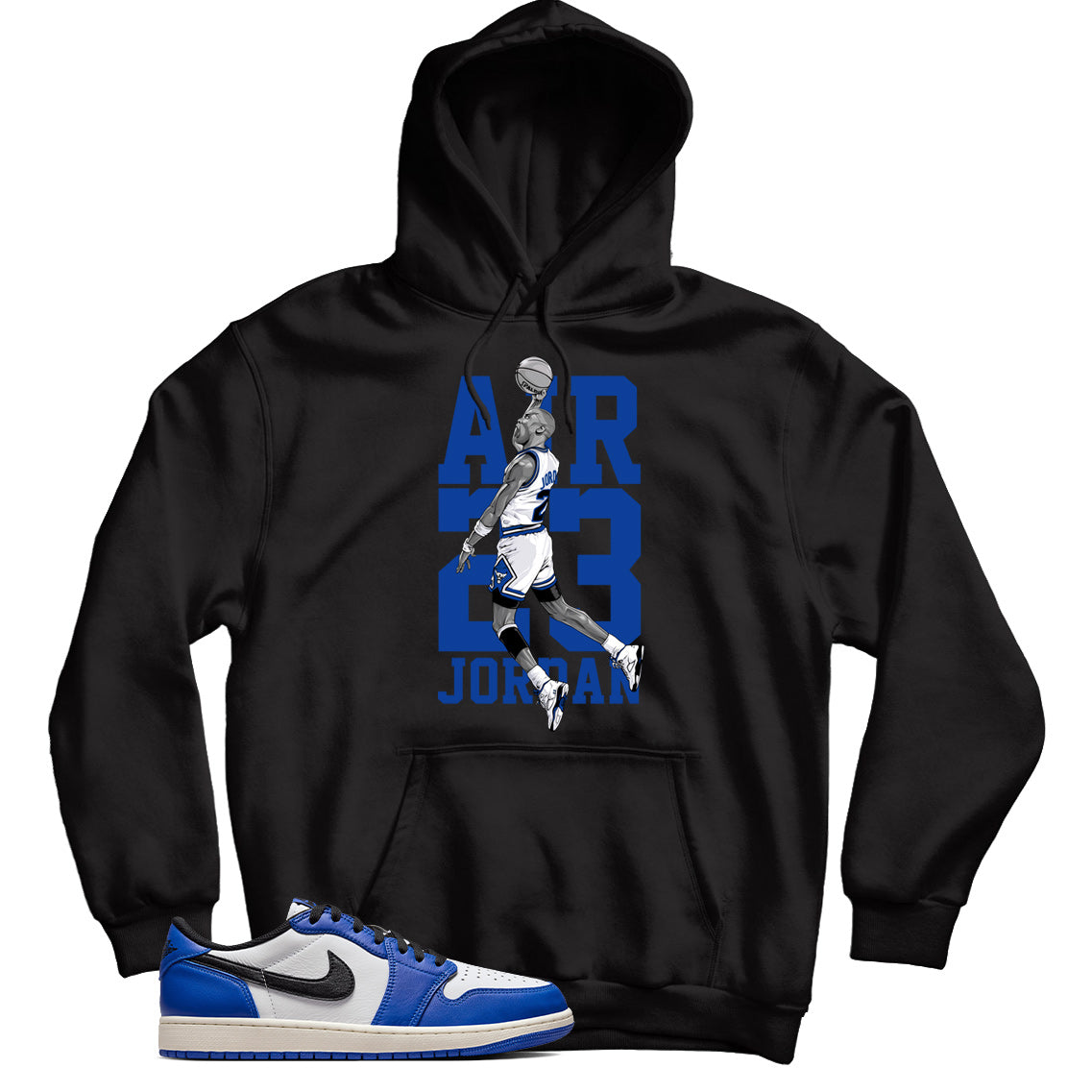 Jordan 1 Low Game Royal hoodie