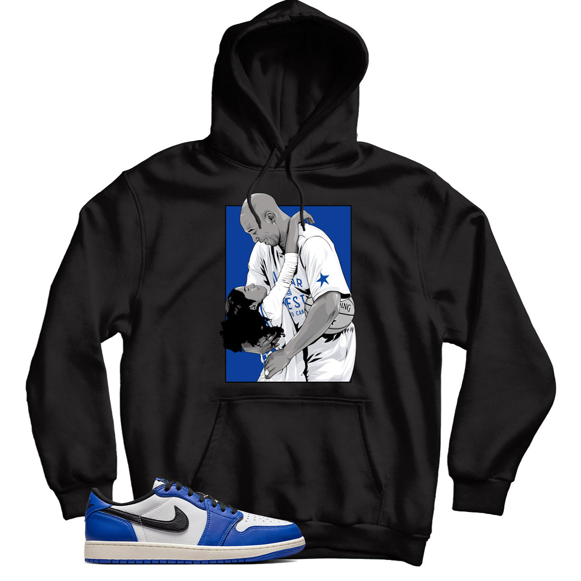 Jordan 1 Low Game Royal hoodie