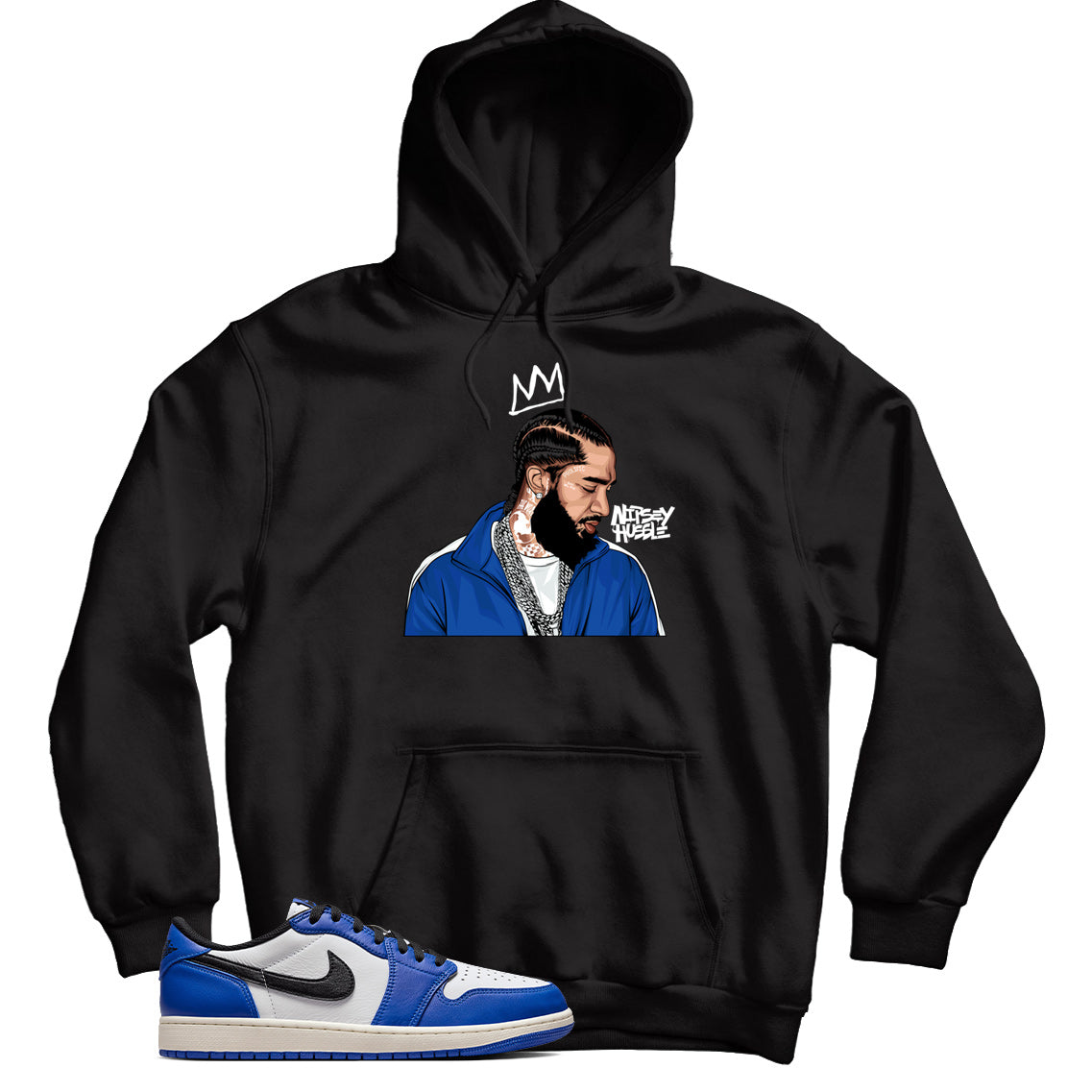 Jordan 1 Low Game Royal hoodie