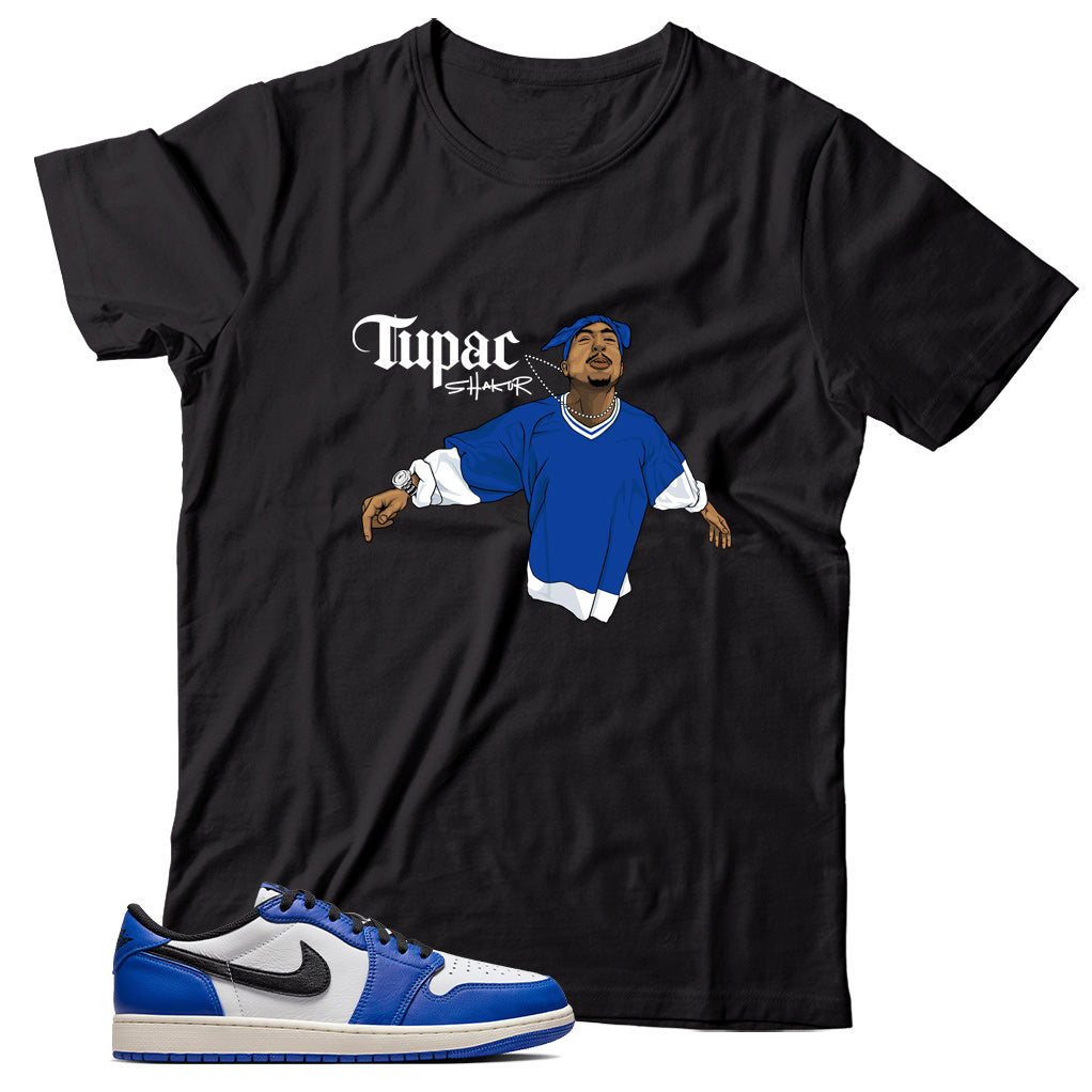 Shirt Match Jordan 1 Low Game Royal