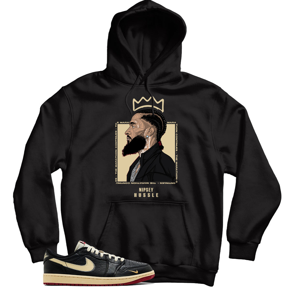 Jordan 1 Low Nigel Sylvester Better With Time Hoodie