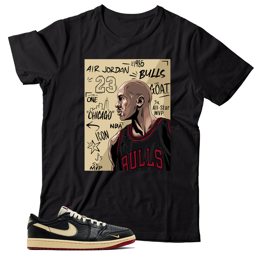 Jordan 1 Low Nigel Sylvester Better With Time shirt
