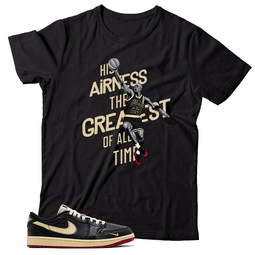 Jordan 1 Low Nigel Sylvester Better With Time shirt