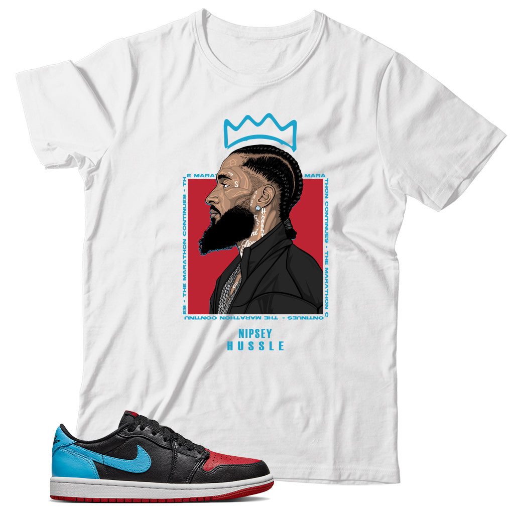 Jordan 1 Low UNC To CHI shirt