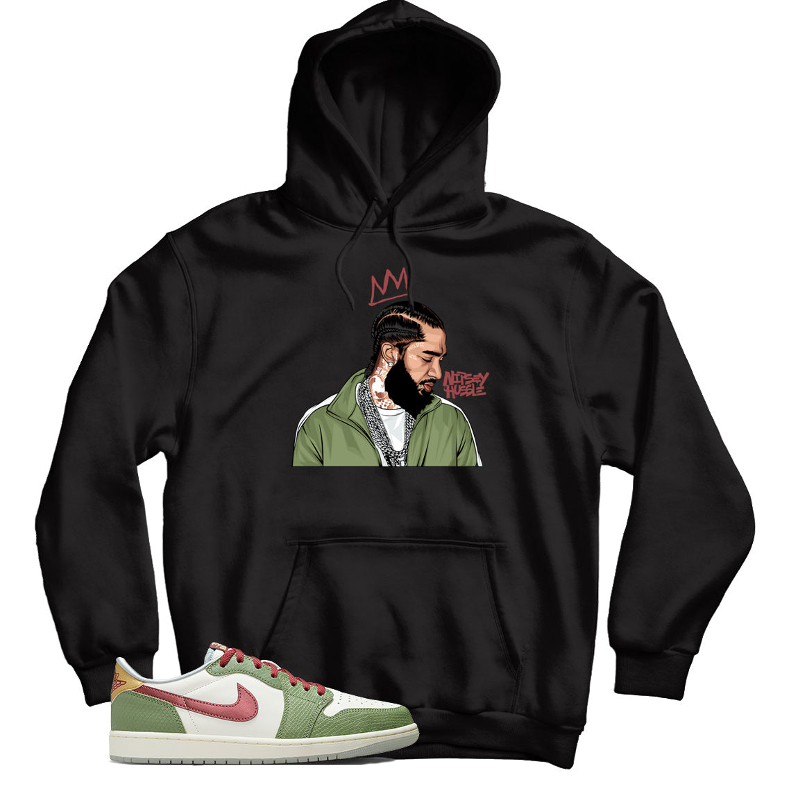 Jordan 1 Low Year of the Dragon hoodie