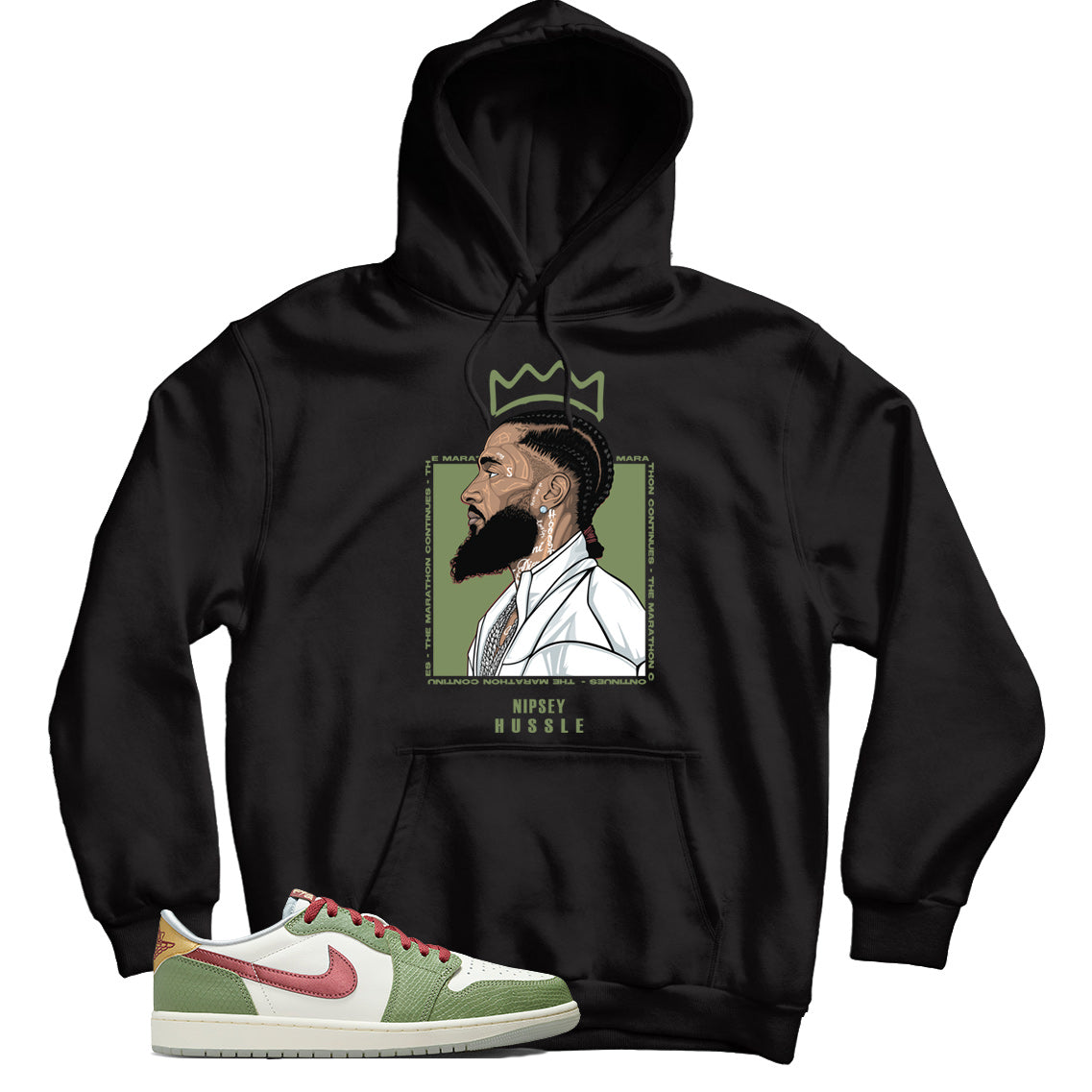 Jordan 1 Low Year of the Dragon hoodie