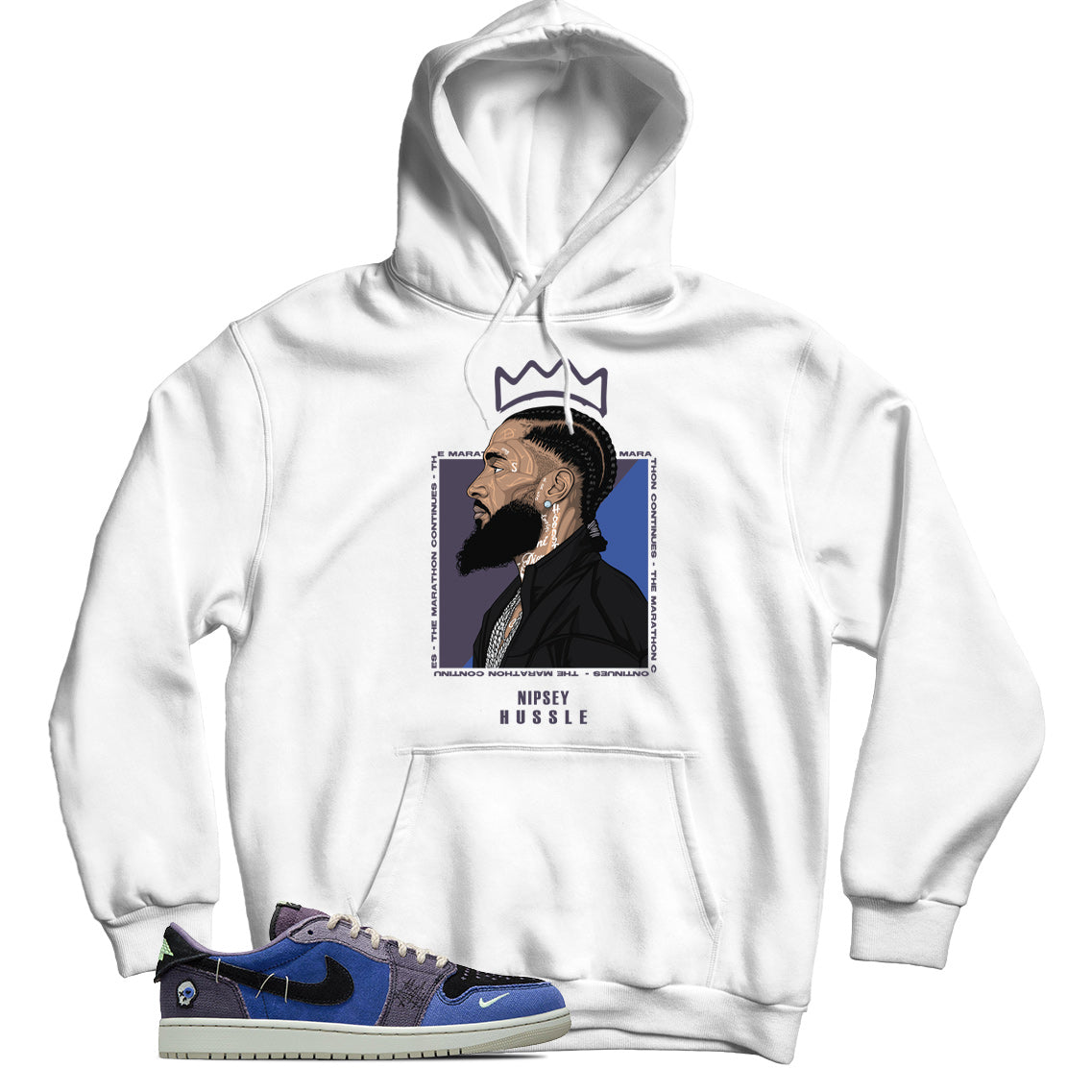 Jordan 1 Low Zion Williamson Voodoo Alternate hoodie