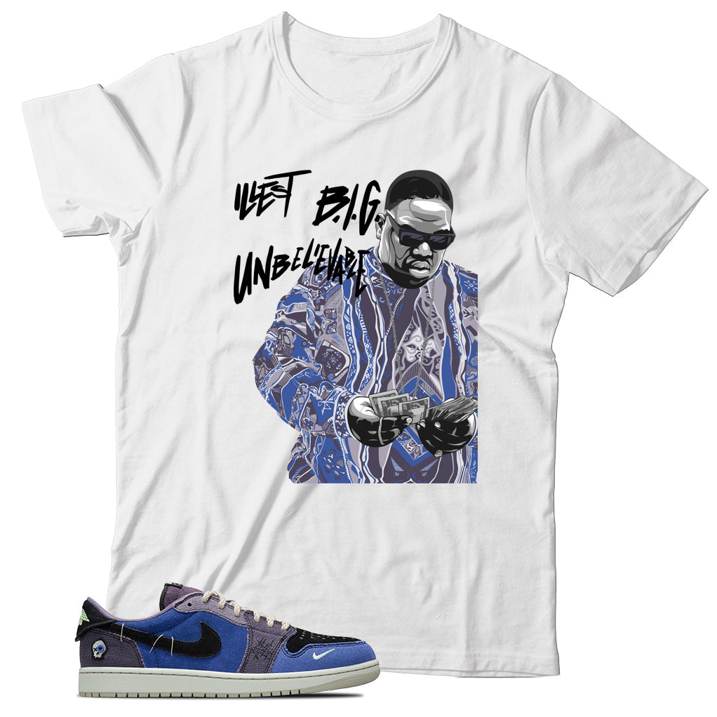 Jordan 1 Low Zion Williamson Voodoo Alternate shirt