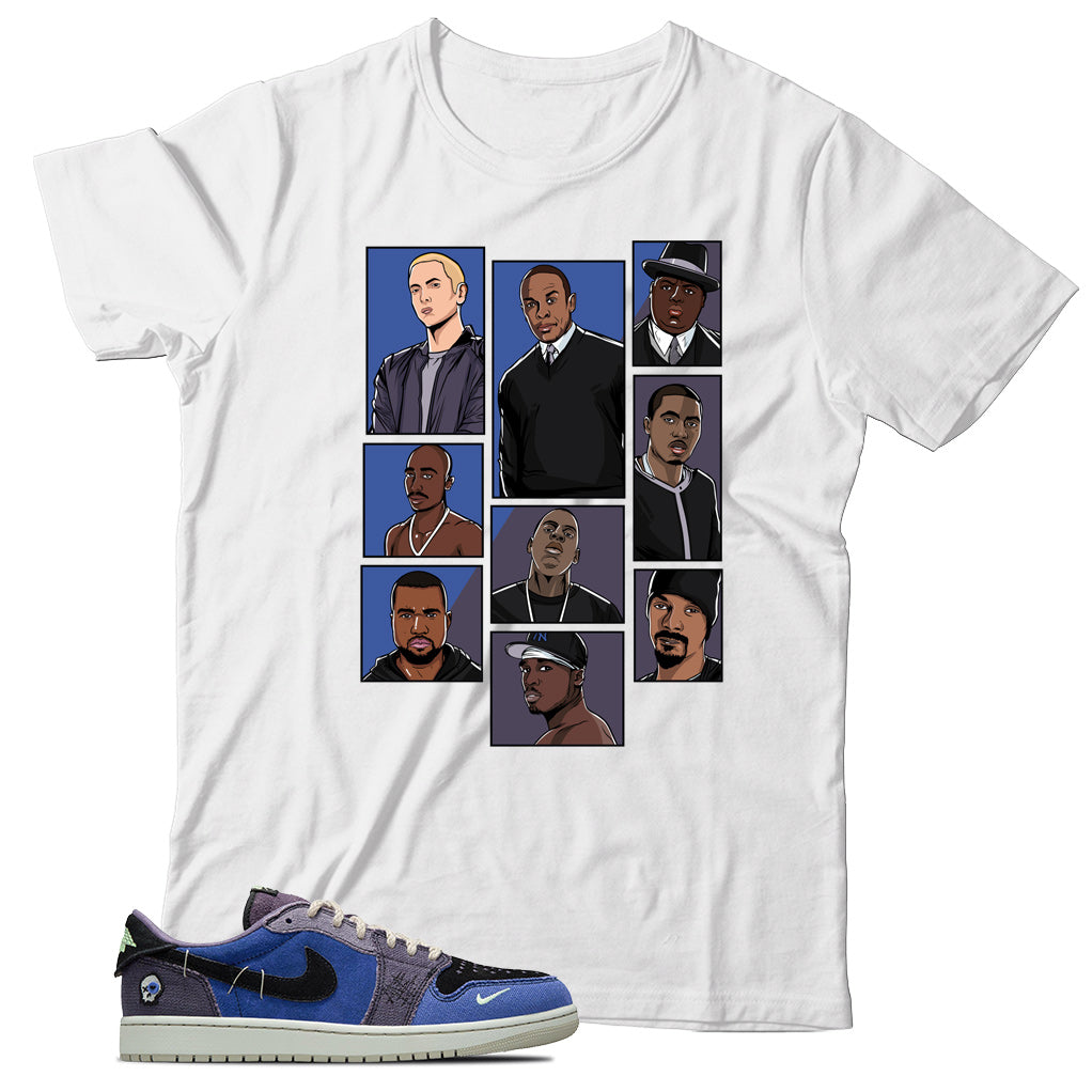 Jordan 1 Low Zion Williamson Voodoo Alternate shirt