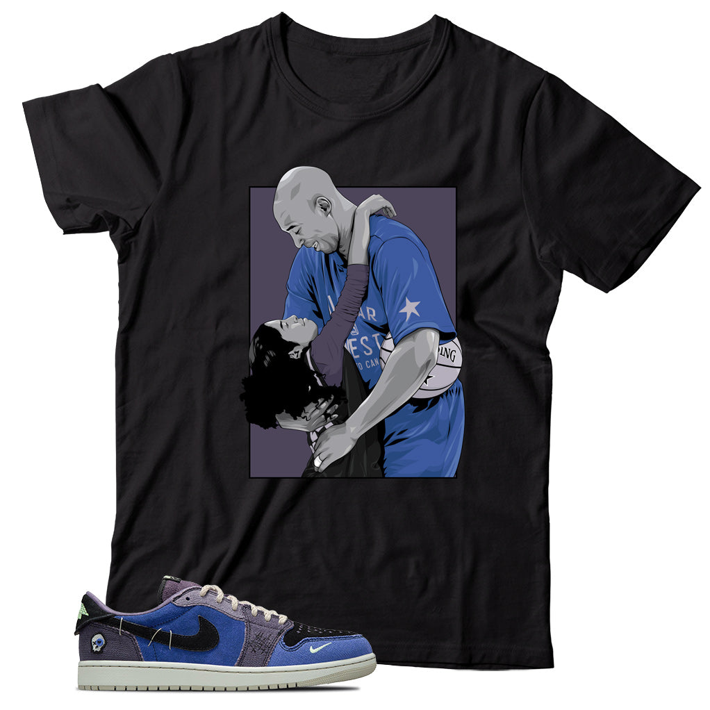 Jordan 1 Low Zion Williamson Voodoo Alternate shirt