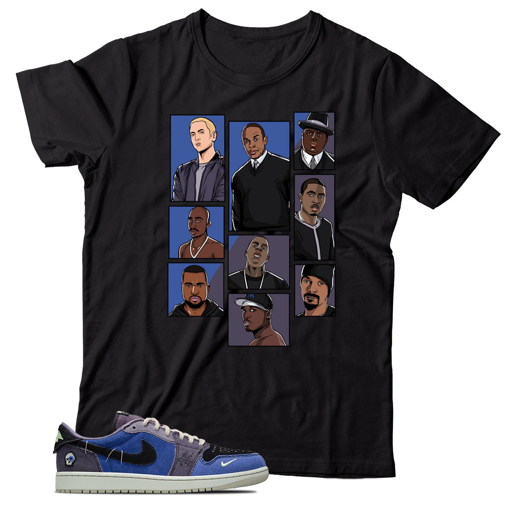 Jordan 1 Low Zion Williamson Voodoo Alternate shirt