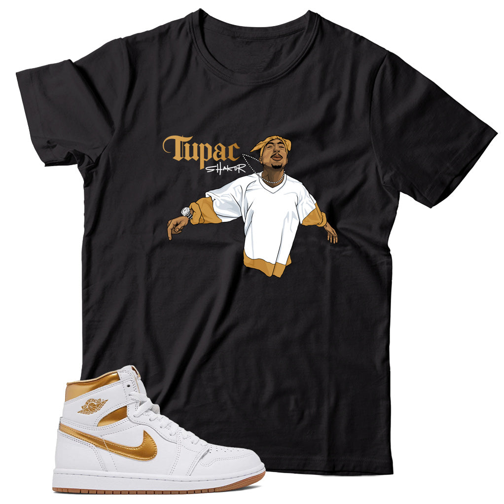 shirt Match Jordan 1 Metallic Gold