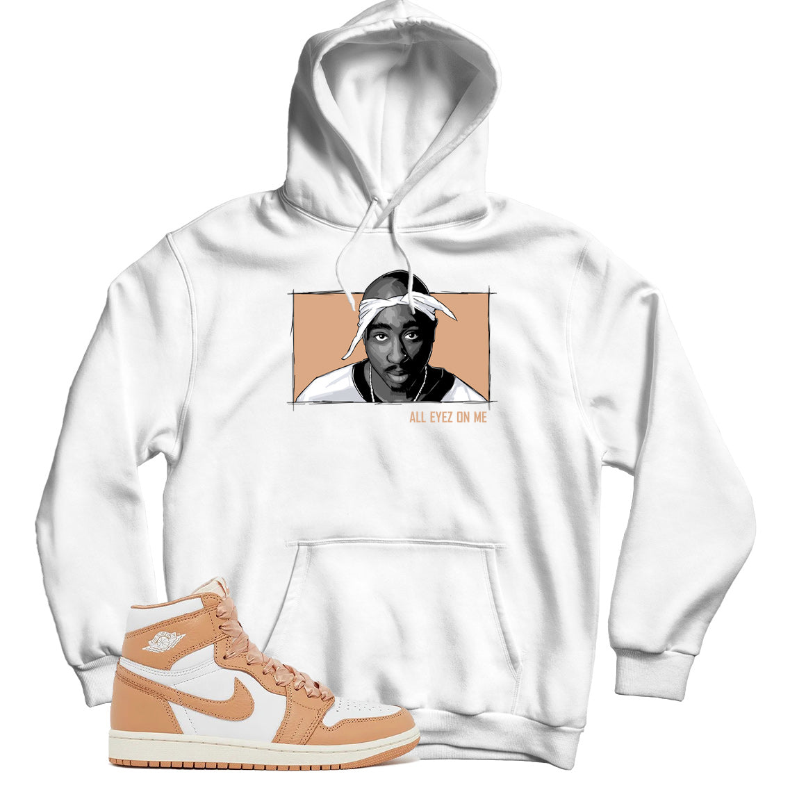Hoodie Match Jordan 1 Praline