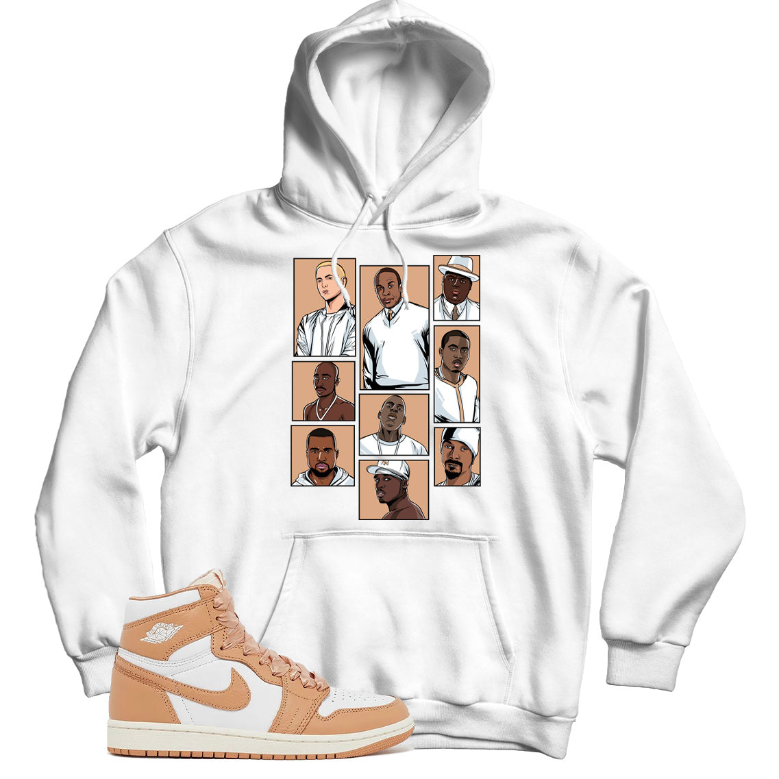 Jordan 1 Praline hoodie
