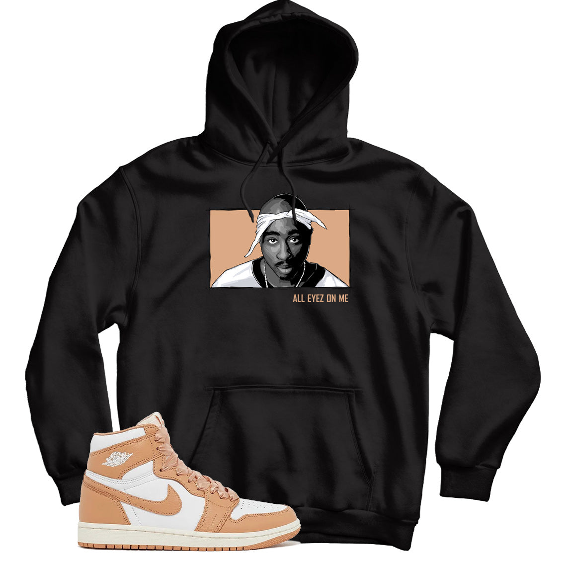 Hoodie Match Jordan 1 Praline