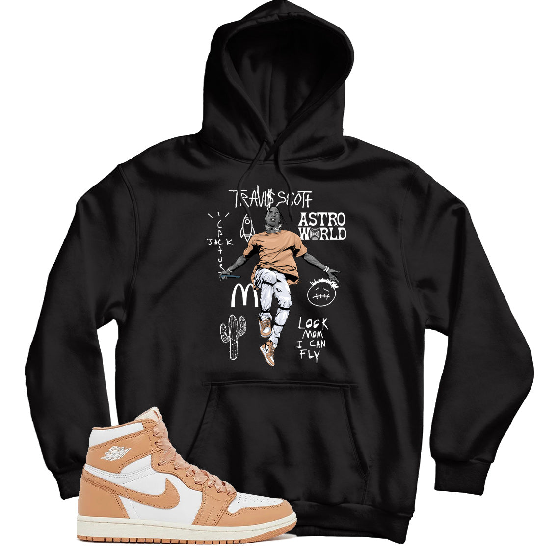 Jordan 1 Praline hoodie