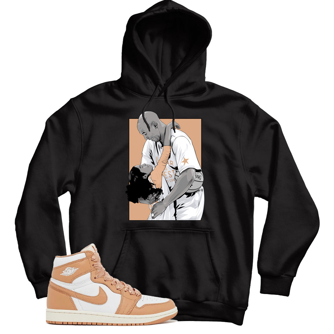 Jordan 1 Praline hoodie