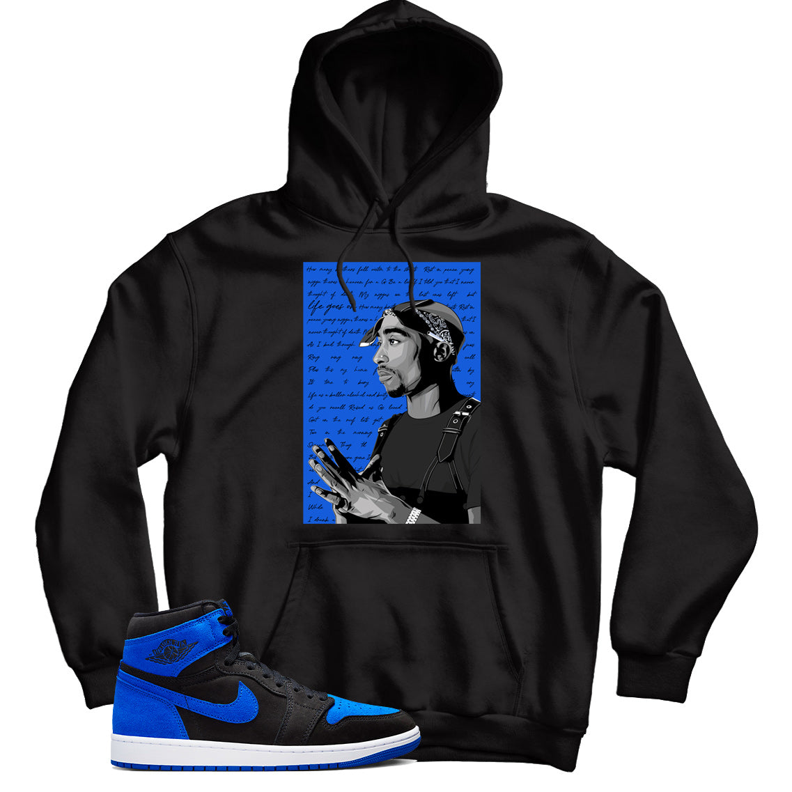 Jordan 1 Reimagined Royal hoodie